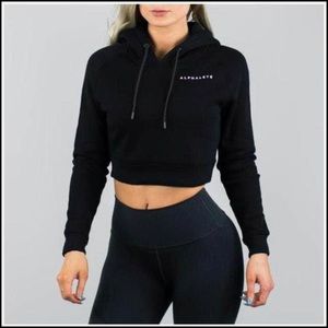 ALPHALETE cropped hoodie (S)
